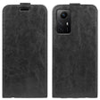 For Redmi Note 12S R64 Texture Single Vertical Flip Leather Phone Case(Black) - free shipping - PMC TechLife - Order now!