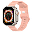 For Apple Watch SE 40mm Reverse Buckle Dot Texture Silicone Watch Band(Pink) - Watch Bands by PMC TechLife | Online Shopping South Africa | PMC TechLife