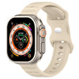 For Apple Watch 6 40mm Reverse Buckle Dot Texture Silicone Watch Band(Khaki) - Watch Bands by PMC TechLife | Online Shopping South Africa | PMC TechLife