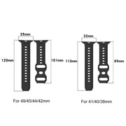 For Apple Watch 3 42mm Reverse Buckle Dot Texture Silicone Watch Band(Olive Green)
