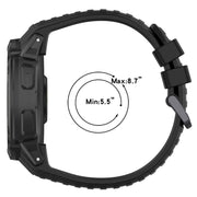 Compatible with Garmin Instinct 2X Sports Silicone Replacement Watch Band(Green)