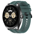 For Huawei Watch GT3  46mm Long & Short Sports Solid Color Silicone Watch Band Set(Olive Green) - Watch Bands by PMC TechLife | Online Shopping South Africa | PMC TechLife | Buy Now Pay Later Mobicred