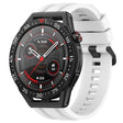 For Huawei Watch GT3 SE Long & Short Sports Solid Color Silicone Watch Band Set(White) - Watch Bands by PMC TechLife | Online Shopping South Africa | PMC TechLife