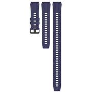 For Huawei Watch GT3 SE Long & Short Sports Solid Color Silicone Watch Band Set(Midnight Blue)