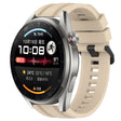 For Huawei Watch 3 Pro New Long & Short Sports Solid Color Silicone Watch Band Set(Khaki) - Watch Bands by PMC TechLife | Online Shopping South Africa | PMC TechLife