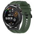 For Huawei Watch Buds Long & Short Sports Solid Color Silicone Watch Band Set(Dark Green) - Watch Bands by PMC TechLife | Online Shopping South Africa | PMC TechLife