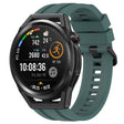 For Huawei Watch Buds Long & Short Sports Solid Color Silicone Watch Band Set(Olive Green) - Watch Bands by PMC TechLife | Online Shopping South Africa | PMC TechLife