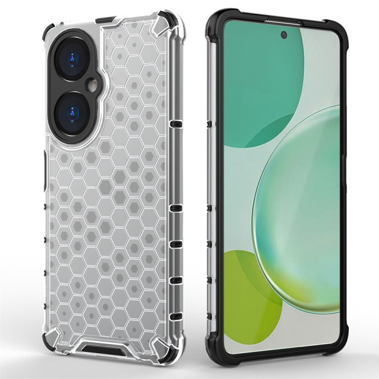 For Huawei Enjoy 60 Pro / nova 11i Shockproof Honeycomb Phone Case(Blue)