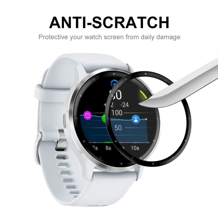 Compatible with Garmin Venu 3 2pcs ENKAY 3D Full Coverage Soft PC Edge + PMMA HD Screen Protector Film