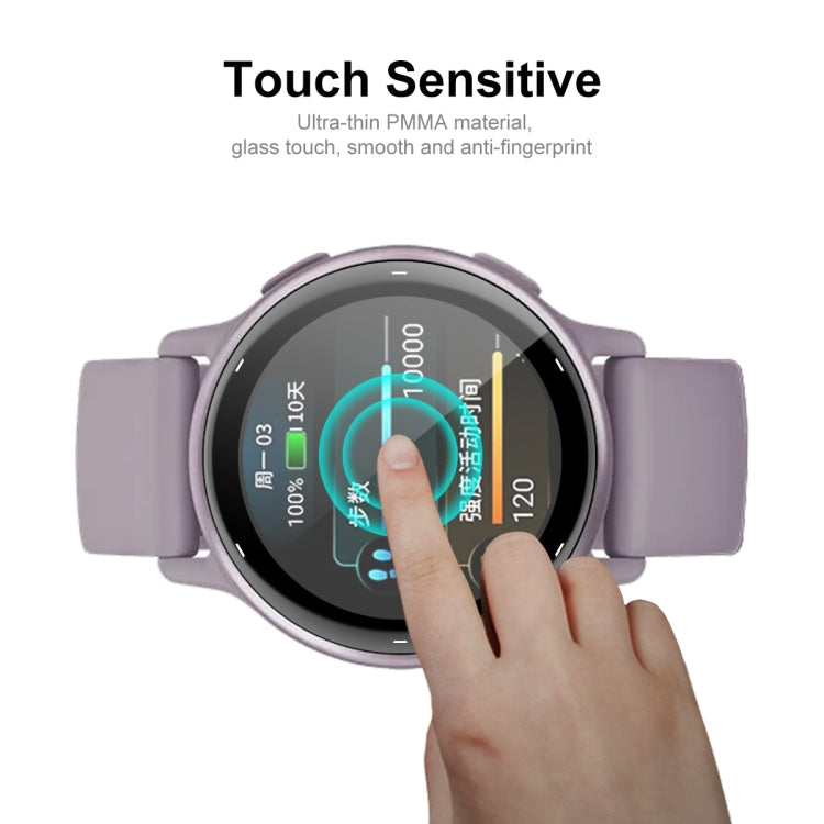 Compatible with Garmin Active 5 2pcs ENKAY 3D Full Coverage Soft PC Edge + PMMA HD Screen Protector Film