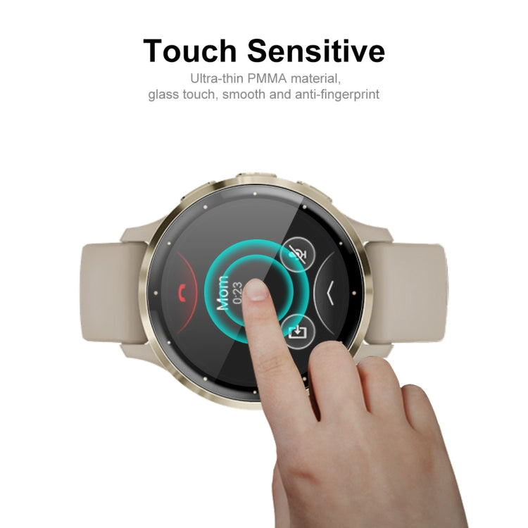 Compatible with Garmin Venu 3S 5pcs ENKAY 3D Full Coverage Soft PC Edge + PMMA HD Screen Protector Film