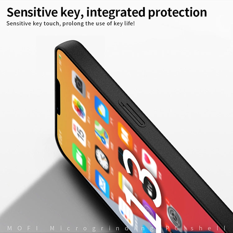 For iPhone 15 Pro Max MOFI Fandun Series Frosted PC Ultra-thin All-inclusive Phone Case(Red)
