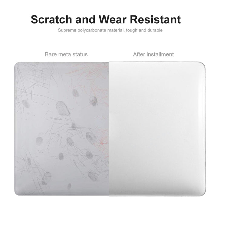 For MacBook Air 15.3 (A2941) ENKAY Hat-Prince Crystal Protective Case Cover Hard Shell(Grey)