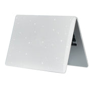 For MacBook Air 15.3 (A2941) ENKAY Hat-Prince Bling Crystal Protective Case Cover Hard Shell(Transparent)