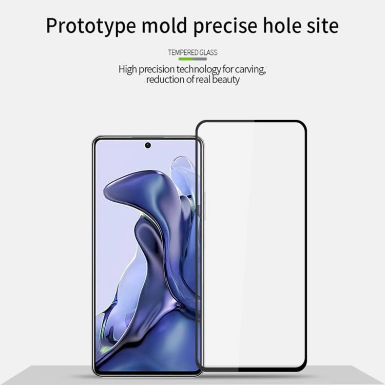 For OPPO A79 / A2 2023 PINWUYO 9H 2.5D Full Screen Tempered Glass Film(Black)
