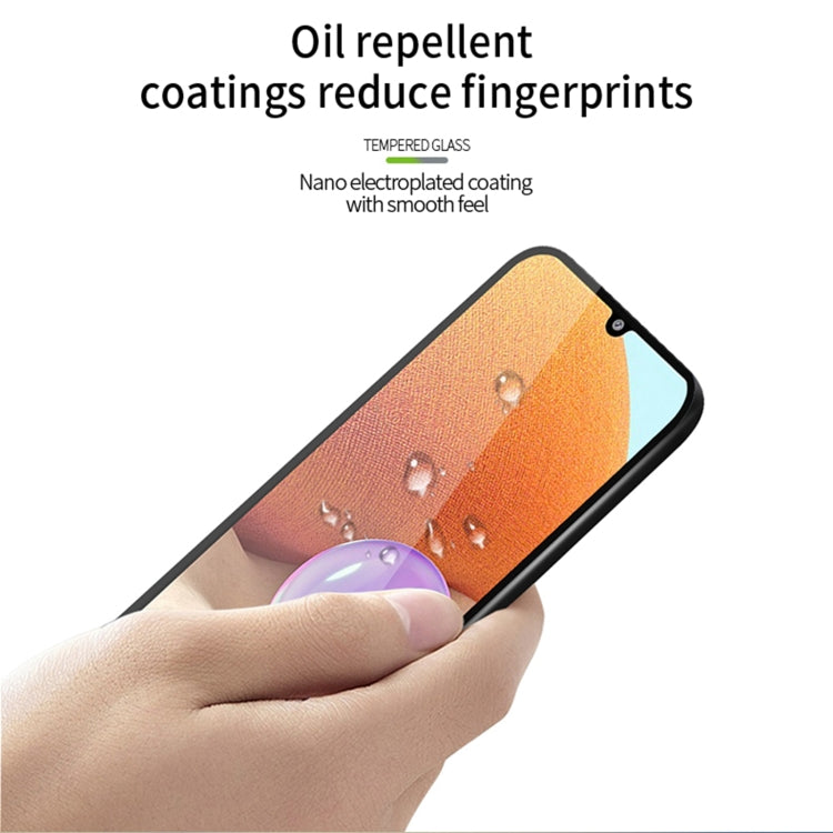 For TCL 40 SE PINWUYO 9H 2.5D Full Screen Tempered Glass Film(Black)