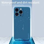 For iPhone 15 Pro Max PINWUYO Sense Series Liquid Silicone TPU Phone Case(Black)
