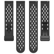 For Amazfit GTS 2 20mm Folding Magnetic Clasp Silicone Watch Band(Red)