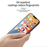 For iPhone 15 PINWUYO 9H 3D Curved Full Screen Explosion-proof Tempered Glass Film(Black)