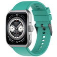 For OPPO Watch 4 Pro 22mm Solid Color Silicone Watch Band(Teal) -  by PMC TechLife | Online Shopping South Africa | PMC TechLife