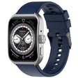 For OPPO Watch 4 Pro 22mm Solid Color Silicone Watch Band(Midnight Blue) - free shipping - PMC TechLife - Order now!