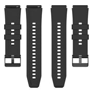 For OPPO Watch 4 Pro 22mm Solid Color Silicone Watch Band(Wine Red)
