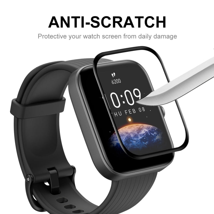 For Amazfit Bip 5 / Bip 5 Pro 5pcs ENKAY 3D Full Coverage Soft PC Edge PMMA HD Screen Film