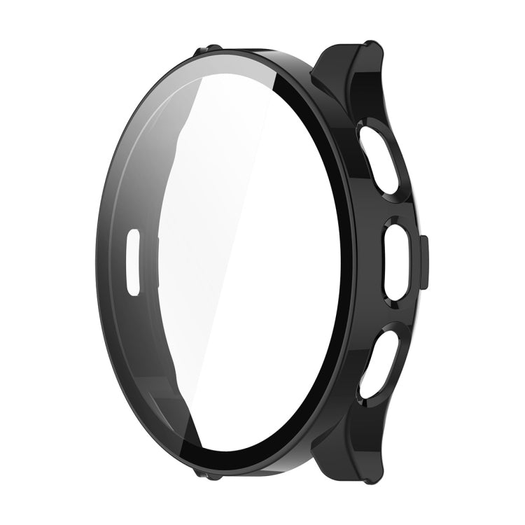 Compatible with Garmin Venu 3S ENKAY Hat-Prince Full Coverage PC + Tempered Glass Film Integrated Watch Case(Black)