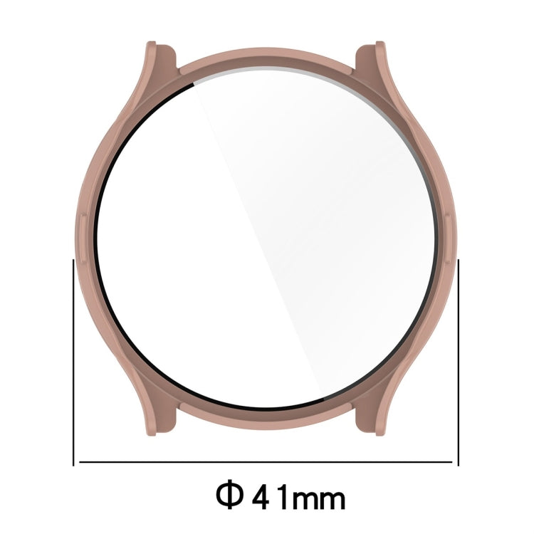 Compatible with Garmin Venu 3S ENKAY Hat-Prince Full Coverage PC + Tempered Glass Film Integrated Watch Case(Black)