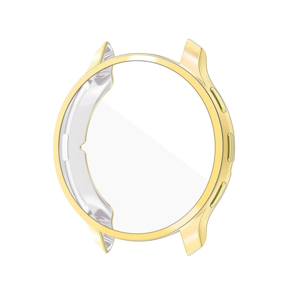Compatible with Garmin Venu 3S ENKAY Hat-Prince Full Coverage Electroplated TPU Watch Case with Screen Protection(Gold)