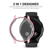 Compatible with Garmin Venu 3S ENKAY Hat-Prince Full Coverage Electroplated TPU Watch Case with Screen Protection(Rose Gold)