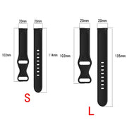 For Amazfit Active S Butterfly 8-shaped Buckle Silicone Watch Band(Navy Blue)