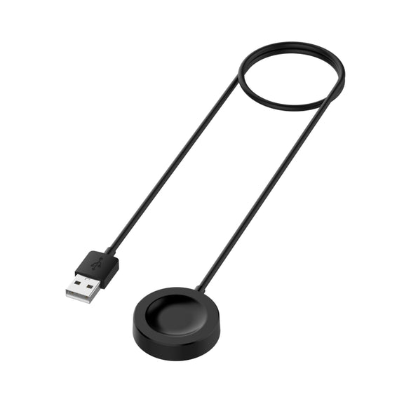 For Huawei Watch GT 4 46mm Smart Watch Magnetic Suction Integrated Charging Cable, Length: 1m(Black)