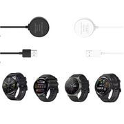 For Huawei Watch GT 4 41mm Smart Watch Magnetic Suction Integrated Charging Cable, Length: 1m(White)