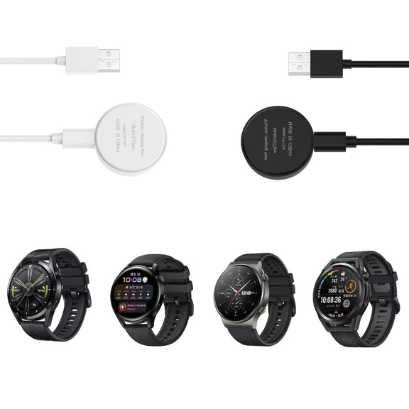 For Huawei Watch GT 4 41mm Smart Watch Magnetic Suction Split Charging Cable, Length: 1m(White)
