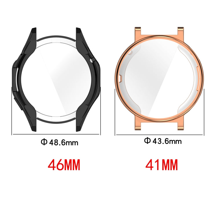 For Huawei Watch GT4 41mm Full Coverage TPU Electroplated Watch Protective Case(Gold)