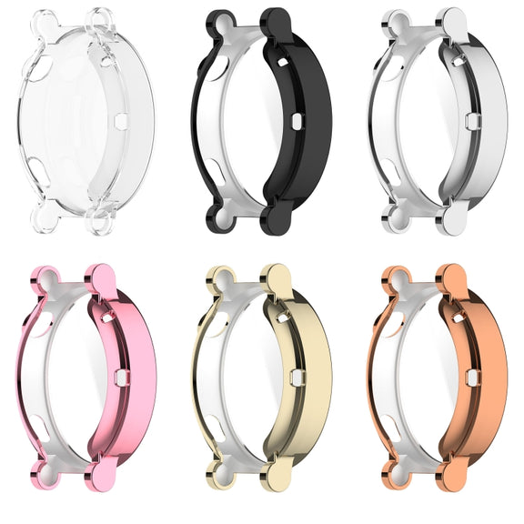 For Huawei Watch GT4 46mm Full Coverage TPU Electroplated Watch Protective Case(Rose Gold)