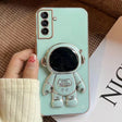 For Samsumg Galaxy A54 5G Electroplating Astronaut Holder Phone Case(Green) - free shipping - PMC TechLife - Order now!