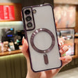 For Samsung Galaxy S23 5G MagSafe Electroplating TPU Phone Case(Purple) - Galaxy S23 5G Cases by PMC TechLife | Online Shopping South Africa | PMC TechLife