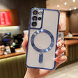For Samsung Galaxy S20+ 5G MagSafe Electroplating TPU Phone Case(Blue) - Galaxy Phone Cases by PMC TechLife | Online Shopping South Africa | PMC TechLife | Buy Now Pay Later Mobicred