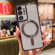 For Samsung Galaxy Note10+ MagSafe Electroplating TPU Phone Case(Purple) - Galaxy Phone Cases by PMC TechLife | Online Shopping South Africa | PMC TechLife