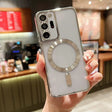 For Samsung Galaxy Note 20 Ultra MagSafe Electroplating TPU Phone Case(Silver) - Galaxy Note20 Ultra Cases by PMC TechLife | Online Shopping South Africa | PMC TechLife