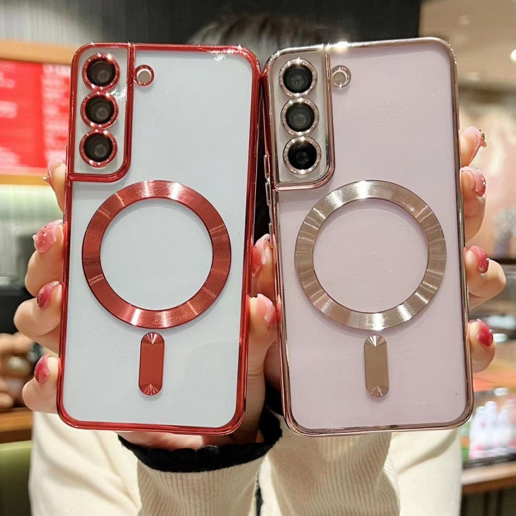 For Samsung Galaxy Note 20 MagSafe Electroplating TPU Phone Case(Silver)