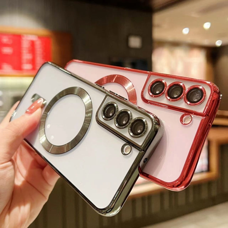 For Samsung Galaxy Note 20 MagSafe Electroplating TPU Phone Case(Silver)