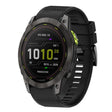 Compatible with Garmin Enduro 2 26mm Quick Release Silicone Watch Band(Black) - Watch Bands by PMC TechLife | Online Shopping South Africa | PMC TechLife | Buy Now Pay Later Mobicred