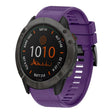 Compatible with Garmin Fenix 6X 26mm Quick Release Silicone Watch Band(Purple) - free shipping - PMC TechLife - Order now!