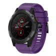 Compatible with Garmin Fenix 5X Plus 26mm Quick Release Silicone Watch Band(Purple) - free shipping - PMC TechLife - Order now!