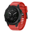 Compatible with Garmin MARQ Golfer 22mm Quick Release Silicone Watch Band(Red) - Watch Bands by PMC TechLife | Online Shopping South Africa | PMC TechLife | Buy Now Pay Later Mobicred
