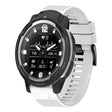 Compatible with Garmin Instinct Crossover 22mm Quick Release Silicone Watch Band(White) - Watch Bands by PMC TechLife | Online Shopping South Africa | PMC TechLife | Buy Now Pay Later Mobicred