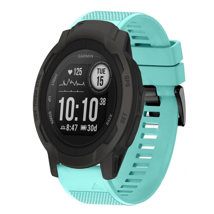 Compatible with Garmin Instinct 2 22mm Quick Release Silicone Watch Band(Mint Green)